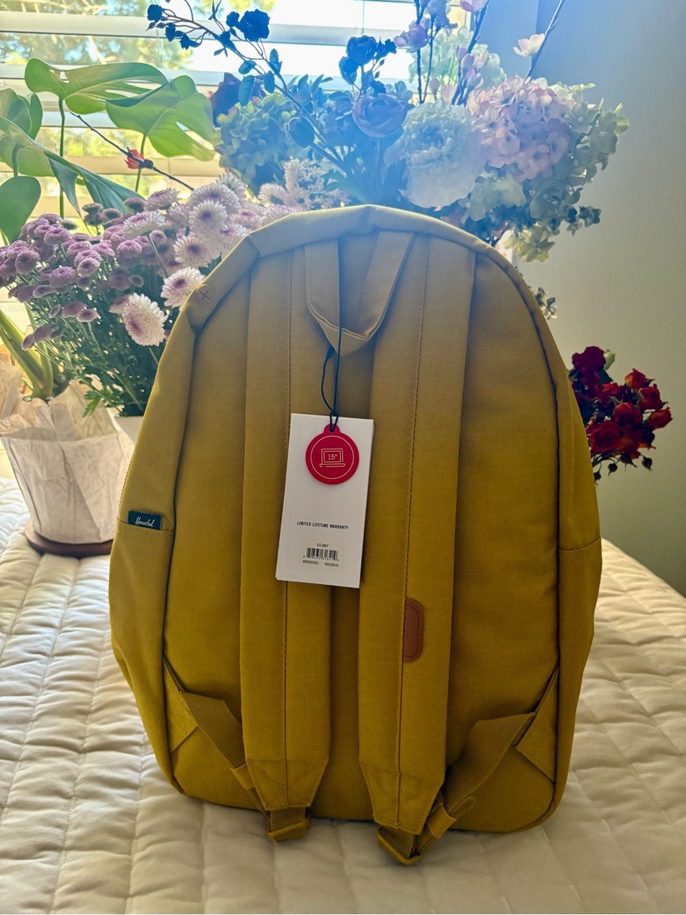 NWT Herschel Supply Company Settlement Backpack in Arrowwood - Picture 3 of 6